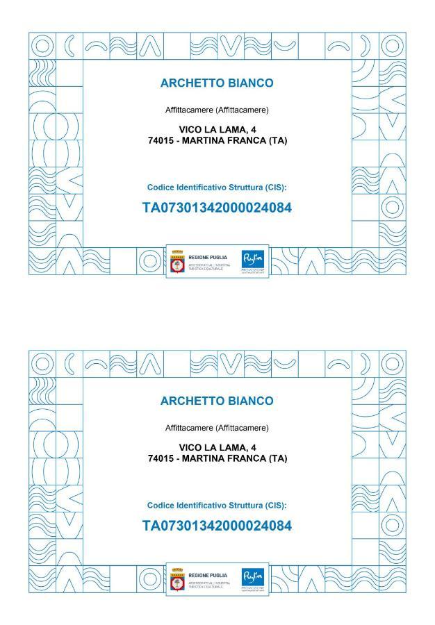 Archetto Bianco Bed & Breakfast Martina Franca Exterior photo